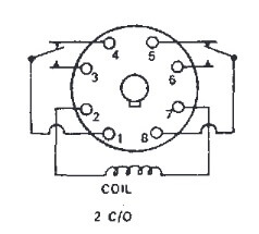 PLA relay 8 circuit diagram connection details